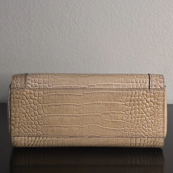 Kate Spade Romy Perri Lane Croco Rosy Beige Bag - Picture 7 of 14